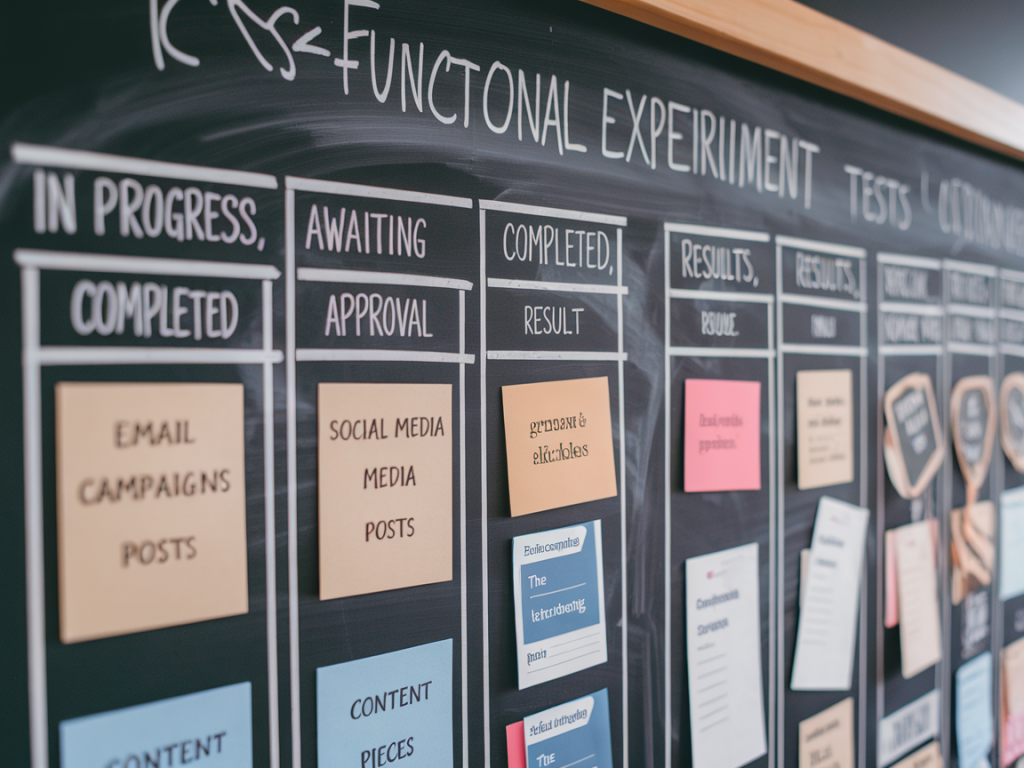 How to run a cross-functional experiment board that turns marketing tests into a monthly $10k pipeline