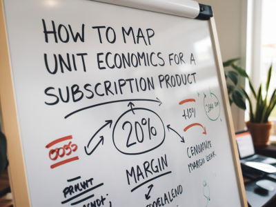 How to map unit economics for a subscription product and spot a 20% margin leak