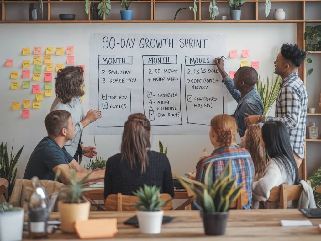 How to run a 90-day growth sprint that prioritizes quick wins over vanity metrics