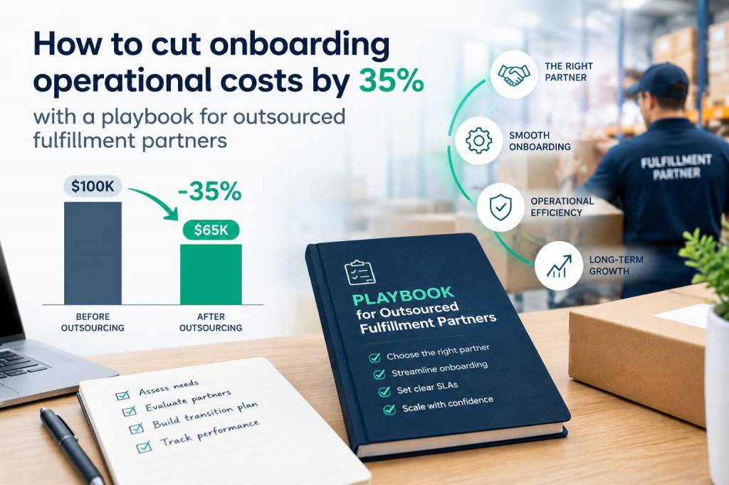 How to cut onboarding operational costs by 35% with a playbook for outsourced fulfillment partners