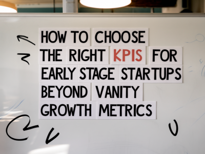 How to choose the right KPIs for early-stage startups beyond vanity growth metrics