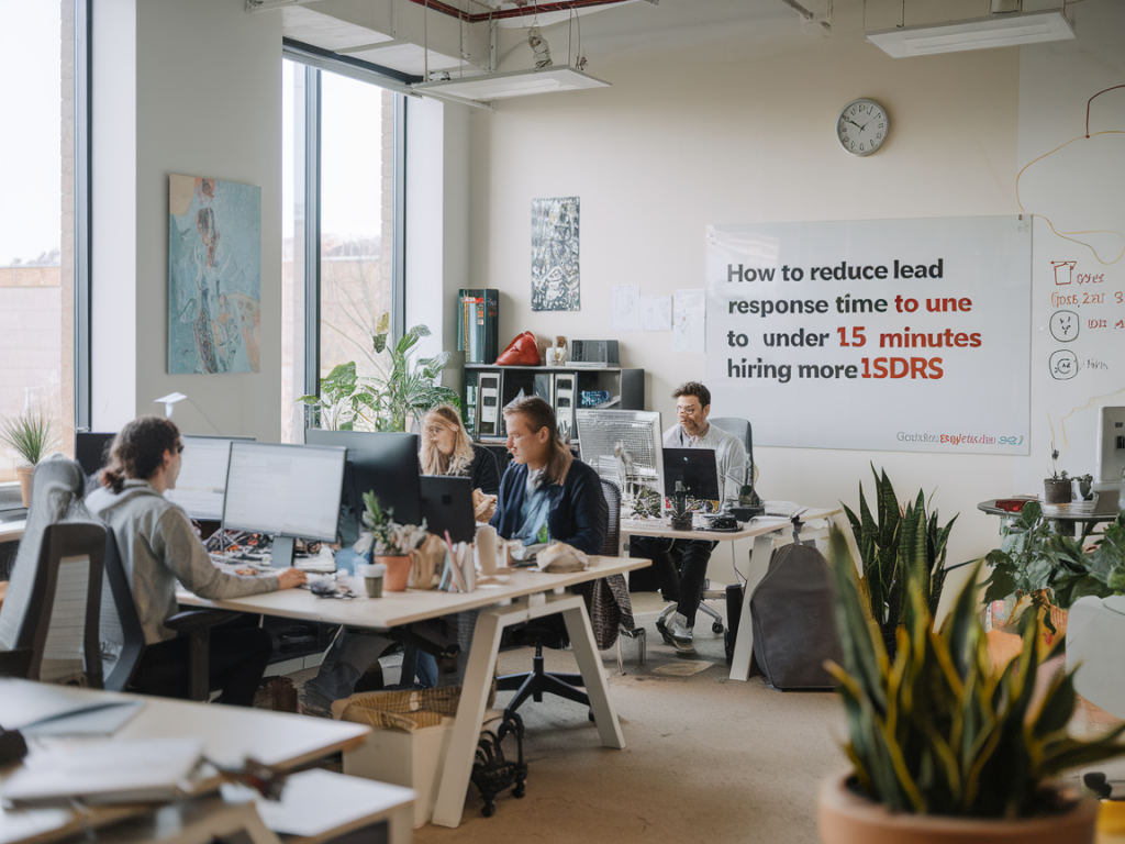 How to reduce lead response time to under 15 minutes without hiring more SDRs